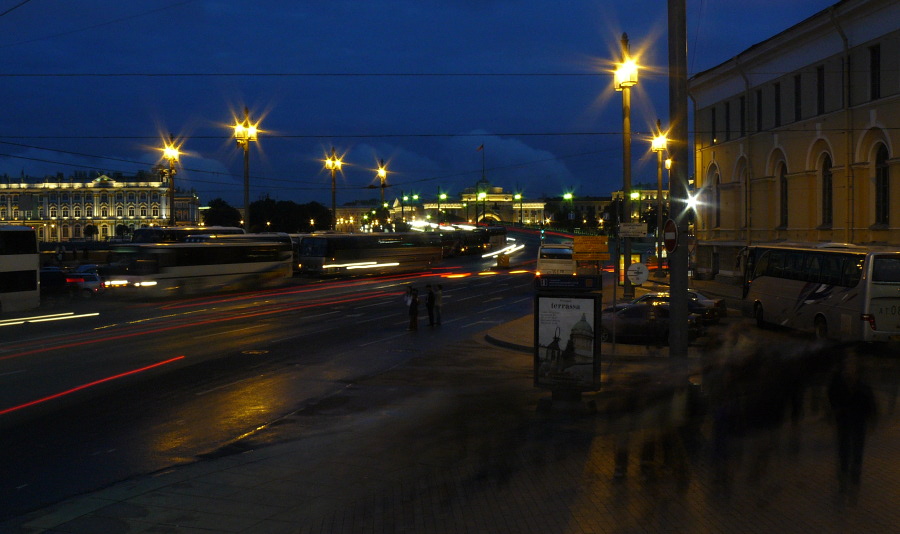 На "стрелке" Васильевского острова